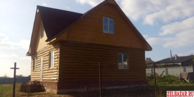 Продам дом 2-этажный дом 120 м² ( бревно )  на участке 8 сот.  ,  5 км до города