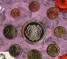 Набор Евро 8 монет 2003 г.  + жетон свадьба Бельгия